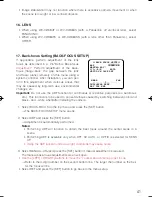 Preview for 41 page of Panasonic Super Dynamic III WV-CW484S Operating Instructions Manual