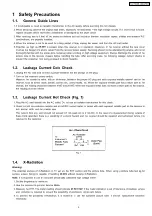 Предварительный просмотр 3 страницы Panasonic TC-21FG20M-SINGAPORE Service Manual