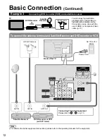 Preview for 12 page of Panasonic TC-26LX14 Operating Instructions Manual