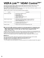 Preview for 30 page of Panasonic TC-26LX14 Operating Instructions Manual