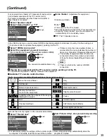 Preview for 35 page of Panasonic TC-26LX14 Operating Instructions Manual