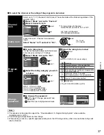 Preview for 37 page of Panasonic TC-26LX14 Operating Instructions Manual