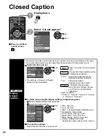 Preview for 40 page of Panasonic TC-26LX14 Operating Instructions Manual