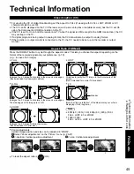 Preview for 45 page of Panasonic TC-26LX14 Operating Instructions Manual