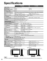 Preview for 52 page of Panasonic TC-26LX14 Operating Instructions Manual