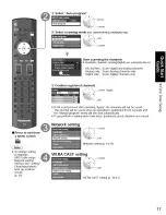 Предварительный просмотр 17 страницы Panasonic TC-P42G10 - TC - 41.6" Plasma TV Operating Instructions Manual