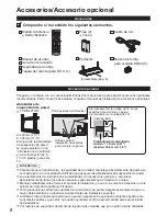 Preview for 8 page of Panasonic TC-P42X60 Manual De Usuario