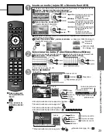 Предварительный просмотр 23 страницы Panasonic TC-P50G20 Quick Setup Guide (English Manual De Instrucciones