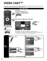 Предварительный просмотр 26 страницы Panasonic TC-P50G20 Quick Setup Guide (English Manual De Instrucciones