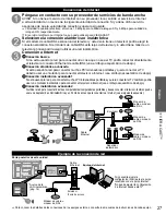 Предварительный просмотр 27 страницы Panasonic TC-P50G20 Quick Setup Guide (English Manual De Instrucciones