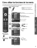 Предварительный просмотр 31 страницы Panasonic TC-P50G20 Quick Setup Guide (English Manual De Instrucciones