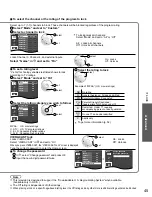 Preview for 45 page of Panasonic TC-P50G20 Quick Setup Guide (English Operating Instructions Manual