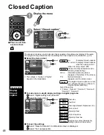 Preview for 48 page of Panasonic TC-P50G20 Quick Setup Guide (English Operating Instructions Manual