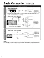 Preview for 12 page of Panasonic TCP50U2 - 50" PLASMA TV Quick Setup Manual