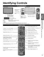 Preview for 13 page of Panasonic TCP50U2 - 50" PLASMA TV Quick Setup Manual