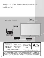 Preview for 2 page of Panasonic TCP54VT25 - 54" PLASMA 3D TV Manual De Instrucciones