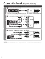 Preview for 12 page of Panasonic TCP54VT25 - 54" PLASMA 3D TV Manual De Instrucciones