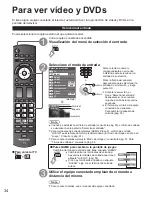 Preview for 34 page of Panasonic TCP54VT25 - 54" PLASMA 3D TV Manual De Instrucciones