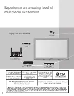 Preview for 2 page of Panasonic TCP54VT25 - 54" PLASMA 3D TV Operating Instructions Manual