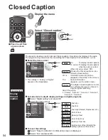 Preview for 54 page of Panasonic TCP54VT25 - 54" PLASMA 3D TV Operating Instructions Manual