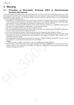 Предварительный просмотр 4 страницы Panasonic TH-32F410X Service Manual