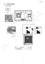 Предварительный просмотр 17 страницы Panasonic TH-32F410X Service Manual