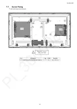 Предварительный просмотр 19 страницы Panasonic TH-32F410X Service Manual