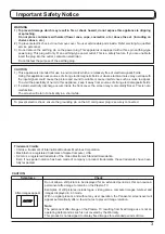 Предварительный просмотр 3 страницы Panasonic TH-37PA50E Operating Instructions Manual