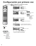 Предварительный просмотр 12 страницы Panasonic TH-42PX6U Instrucciones De Operación