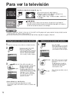 Предварительный просмотр 14 страницы Panasonic TH-42PX6U Instrucciones De Operación