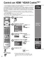 Предварительный просмотр 18 страницы Panasonic TH-42PX6U Instrucciones De Operación