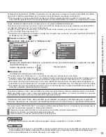 Предварительный просмотр 19 страницы Panasonic TH-42PX6U Instrucciones De Operación