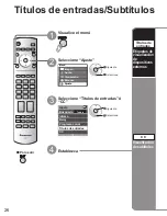 Предварительный просмотр 26 страницы Panasonic TH-42PX6U Instrucciones De Operación