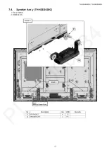 Предварительный просмотр 17 страницы Panasonic TH-43ES630G Service Manual