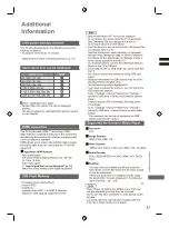 Preview for 17 page of Panasonic TH-43MX800H Operating Instructions Manual