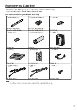 Preview for 7 page of Panasonic TH-50PB2E Operating Instructions Manual