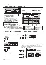 Предварительный просмотр 12 страницы Panasonic TH-50PF50U Operating Instructions Manual