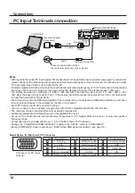 Предварительный просмотр 14 страницы Panasonic TH-50PF50U Operating Instructions Manual