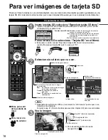 Предварительный просмотр 18 страницы Panasonic TH 50PX80U - 50" Plasma TV Instrucciones De Operación