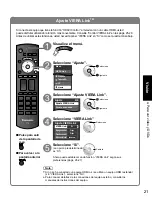 Preview for 21 page of Panasonic TH 50PX80U - 50" Plasma TV Instrucciones De Operación