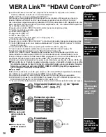 Preview for 26 page of Panasonic TH 50PX80U - 50" Plasma TV Instrucciones De Operación