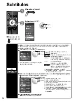 Preview for 34 page of Panasonic TH 50PX80U - 50" Plasma TV Instrucciones De Operación