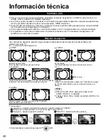 Preview for 40 page of Panasonic TH 50PX80U - 50" Plasma TV Instrucciones De Operación