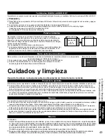 Preview for 43 page of Panasonic TH 50PX80U - 50" Plasma TV Instrucciones De Operación