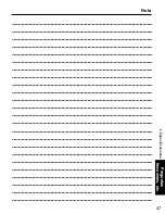 Preview for 47 page of Panasonic TH 50PX80U - 50" Plasma TV Instrucciones De Operación