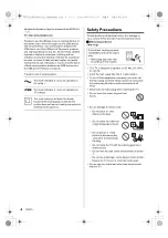 Preview for 4 page of Panasonic TH-55MZ2000Z Operating Instructions Manual