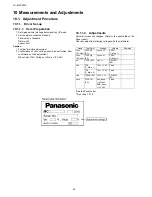 Preview for 44 page of Panasonic TH-85VX200C Service Manual