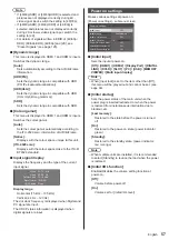 Preview for 57 page of Panasonic TH-98SQ1W Operating Instructions Manual