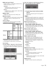 Preview for 61 page of Panasonic TH-98SQ1W Operating Instructions Manual