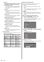 Preview for 78 page of Panasonic TH-98SQ1W Operating Instructions Manual